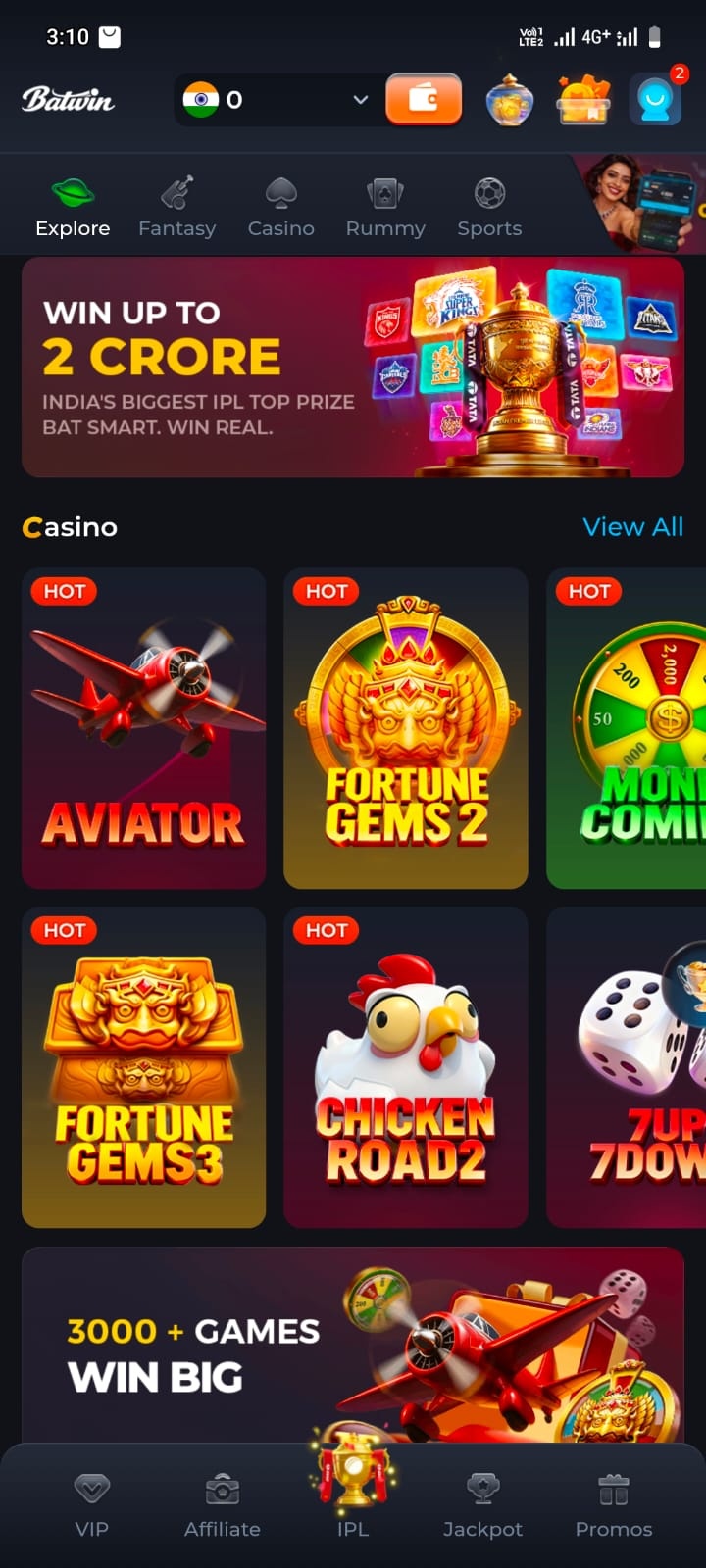 Betwin Cricket Fantsy app